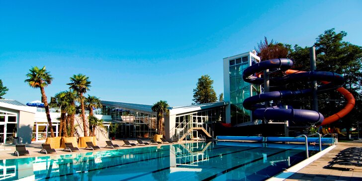 Relax v hotelu Aqua**: 10 nebo 21 léčebných procedur a termální bazény