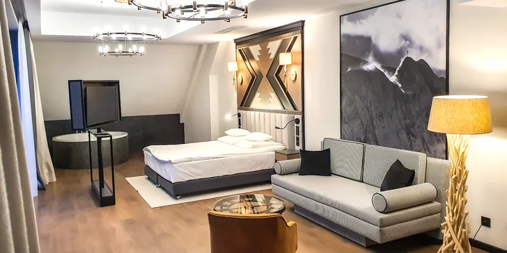 5* hotel v Zakopaném: luxusní ubytování, snídaně či polopenze, privátní vstup do wellness