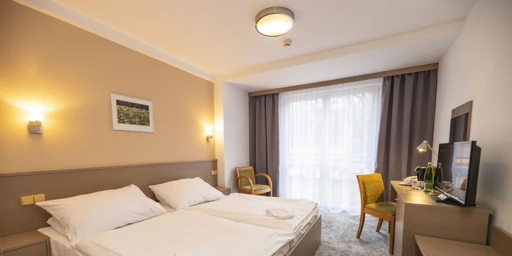 4* relax v Hluboké nad Vltavou se snídaní či polopenzí a novým wellness