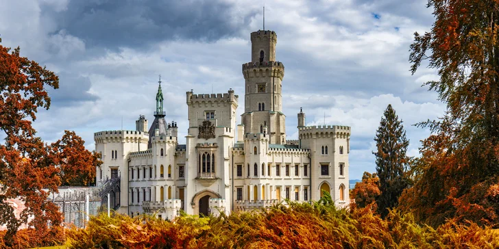 4* relax v Hluboké nad Vltavou se snídaní či polopenzí a novým wellness
