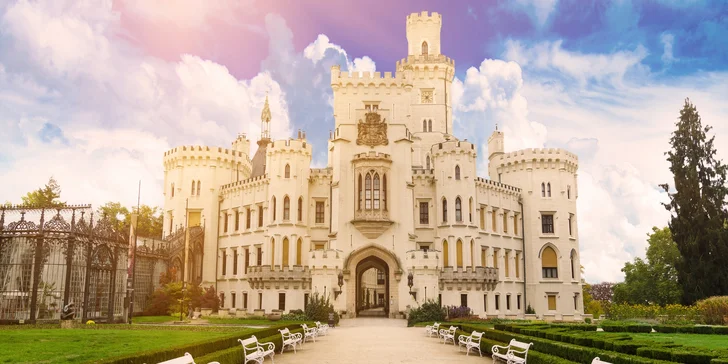 4* relax v Hluboké nad Vltavou se snídaní či polopenzí a novým wellness