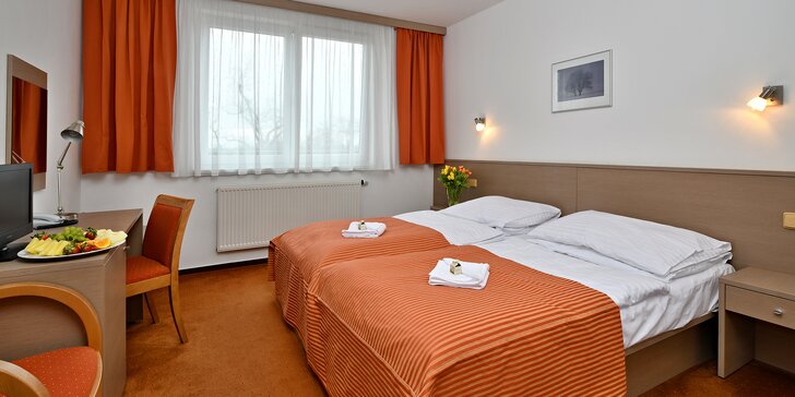 4* relax v Hluboké nad Vltavou se snídaní či polopenzí, novým wellness i koupelí