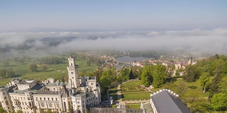 4* relax v Hluboké nad Vltavou se snídaní či polopenzí a novým wellness