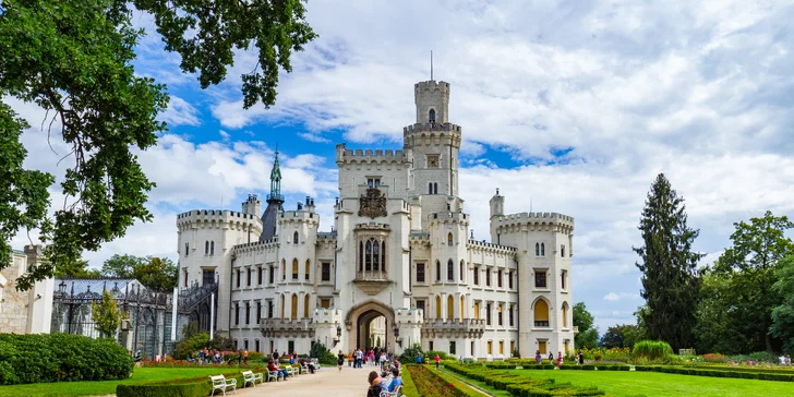 4* relax v Hluboké nad Vltavou se snídaní či polopenzí a novým wellness