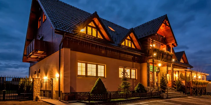 Vysoké Tatry pro dvojice i rodiny: penzion na úpatí hor, polopenze, krásná příroda