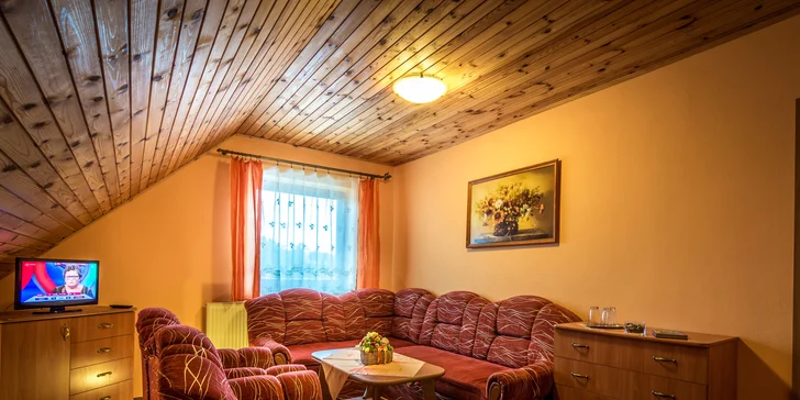 Vysoké Tatry pro dvojice i rodiny: penzion na úpatí hor, polopenze, krásná příroda