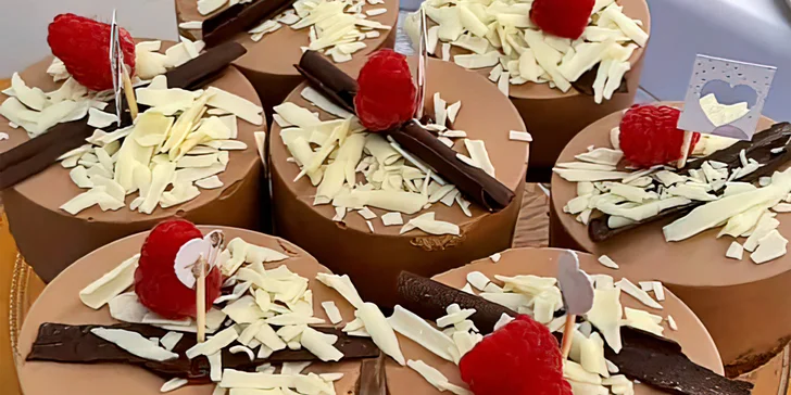 Italské degustační menu o 3 chodech pro dva: carpaccio, risotto, grilovaná svíčková i čokoládový dort