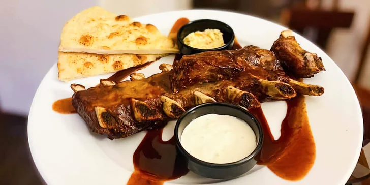 Italské degustační menu o 3 chodech pro dva: carpaccio, risotto, grilovaná svíčková i čokoládový dort