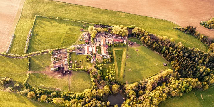 Pobyt na rodinné farmě plné zvířátek: polopenze, masáž i prohlídka a krmení
