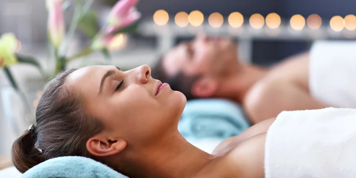 Relax pro dva: párová masáž aroma olejem dle výběru a infrasauna