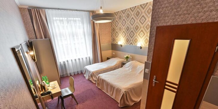 Pohodový pobyt v zajímavé čtvrti Krakova: útulné pokoje pro 2 osoby