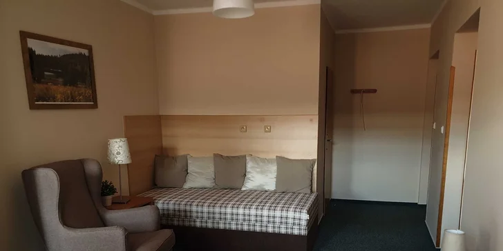 Dovolená v Kašperských horách: snídaně, privátní wellness a víno, ideální místo na kolo a turistiku