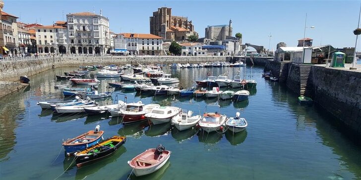 Desetidenní zájezd do Španělska: Kantábrie a Baskicko, moderní bus a ubytování se snídaní