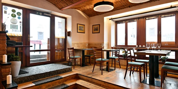 1 000 či 2 000 Kč na cokoliv v italské restauraci Fresco Vento