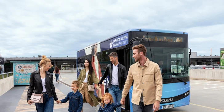 Dárková karta do Fashion Arena Prague Outlet v hodnotě 1000 Kč: desítky obchodů a káva zdarma