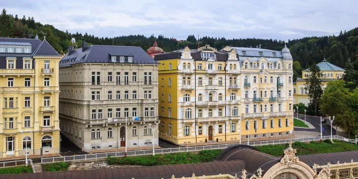 Romantický pobyt v Mariánkách: polopenze, wellness i lázeňské procedury