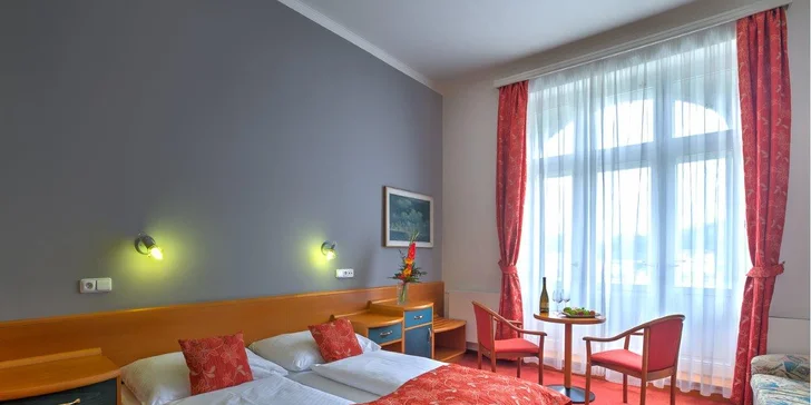 Romantický pobyt v Mariánkách: polopenze, wellness i lázeňské procedury