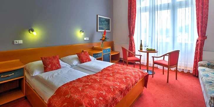 Romantický pobyt v Mariánkách: polopenze, wellness i lázeňské procedury