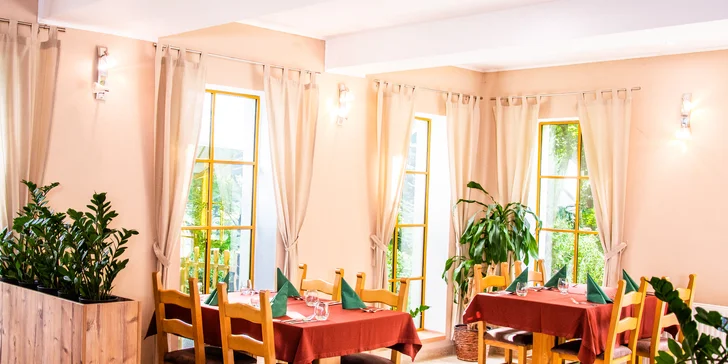 Dovolená v absolutním klidu: hotel uprostřed lesa, snídaně i vířivka na terase