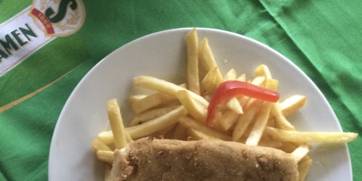 Polední menu dle výběru z denní nabídky Na Brusírně v Táboře: vývar, kulajda, řízek, smažák i další jídla