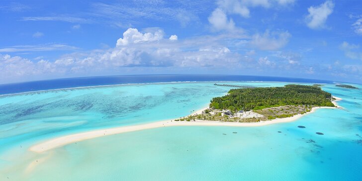 Exotický 4* resort na Maledivách: 7–14 nocí, bazén, 1 dítě zdarma, česky hovořící delegát
