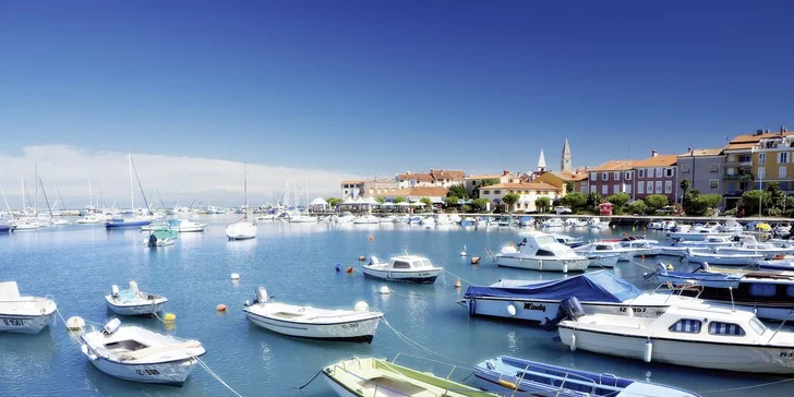 Dovolená v letovisku Izola: 4* hotel, snídaně, bazén, pláž s tobogánem, 2 děti do 14,9 let zdarma