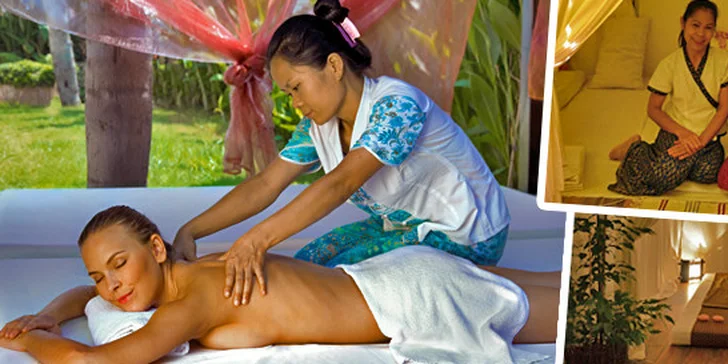 Thajská masáž v salónu Thai Therapy v Hovorčovicích - 30 minut dle Vašeho výběru