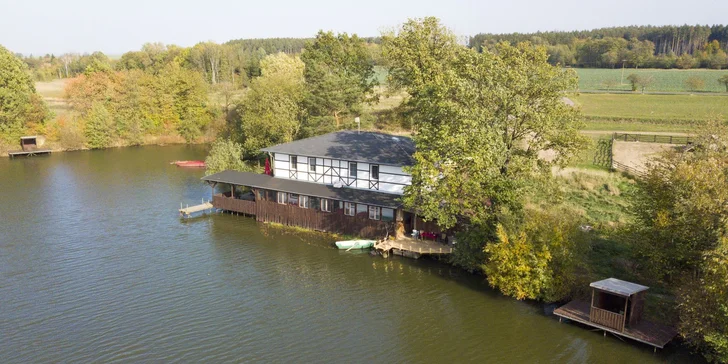 Úlovek nejen pro rybáře: nocleh v penzionu s rybí restaurací nedaleko Kutné Hory