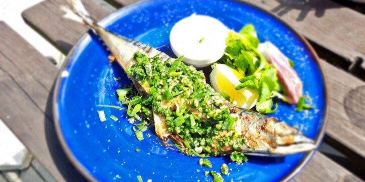 Dokonalý úlovek nejen pro rybáře: nocleh i snídaně v penzionu s rybí restaurací nedaleko Kutné Hory