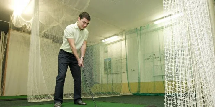 Individuální golfový trénink pod dohledem trenéra