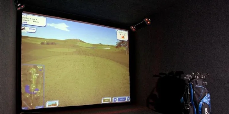 Individuální golfový trénink pod dohledem trenéra