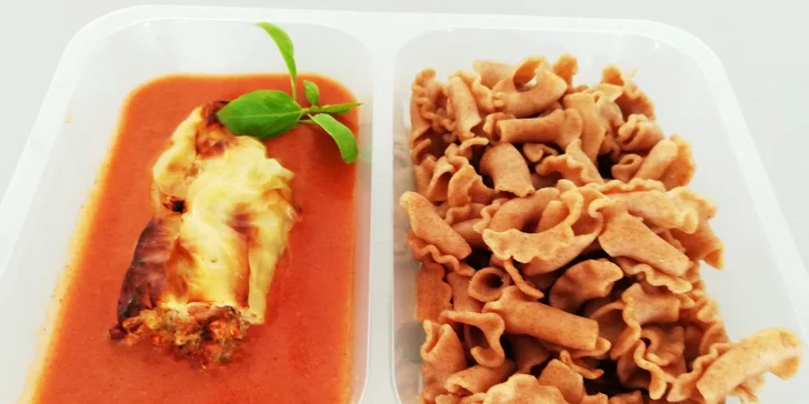 Krabičkové menu o 5 chodech i s rozvozem: 1 či 5 dní, 5000–9000 kJ