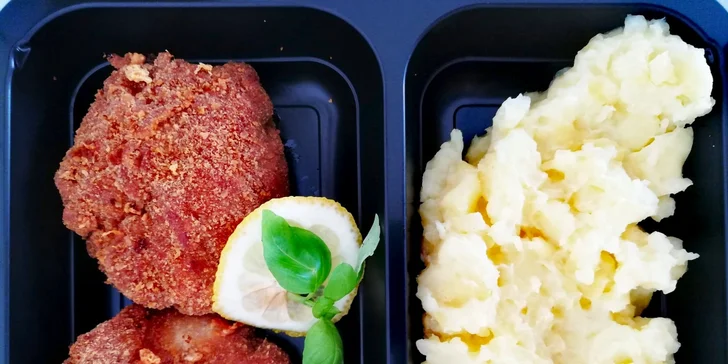 Krabičkové menu o 5 chodech i s rozvozem: 1 či 5 dní, 5000–9000 kJ