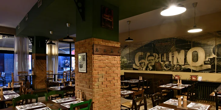 Italské degustační menu dle výběru pro dva: lasagne, gnocchi, spaghetti i risotto či pizza