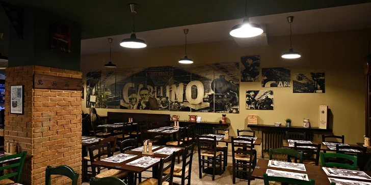 Italské degustační menu dle výběru pro dva: lasagne, gnocchi, spaghetti i risotto či pizza