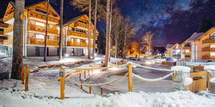 Na lyže, za turistikou i wellness do polských Krkonoš: pobyt se stravou v apartmánu pro pár či rodinu