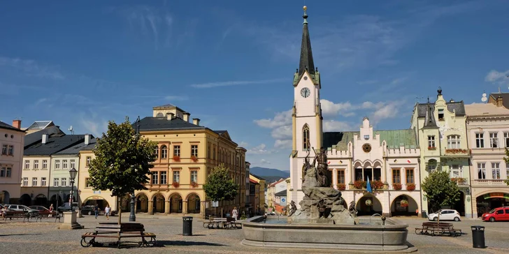 Aktivní rodinná dovolená u Adršpachu se snídaní nebo polopenzí