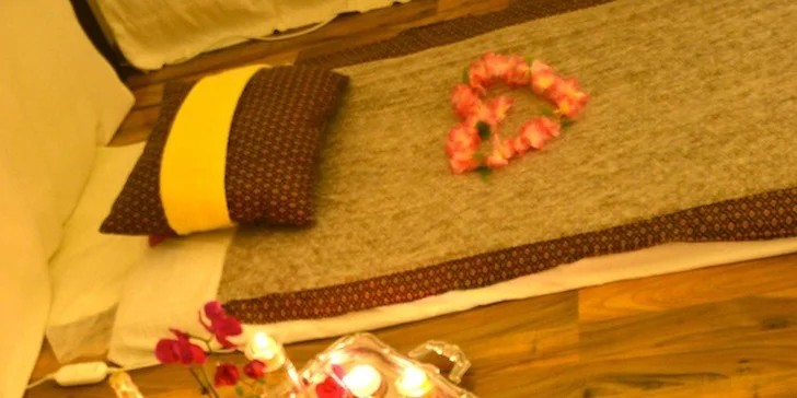 Thajská masáž v salónu Thai Therapy v Hovorčovicích - 30 minut dle Vašeho výběru
