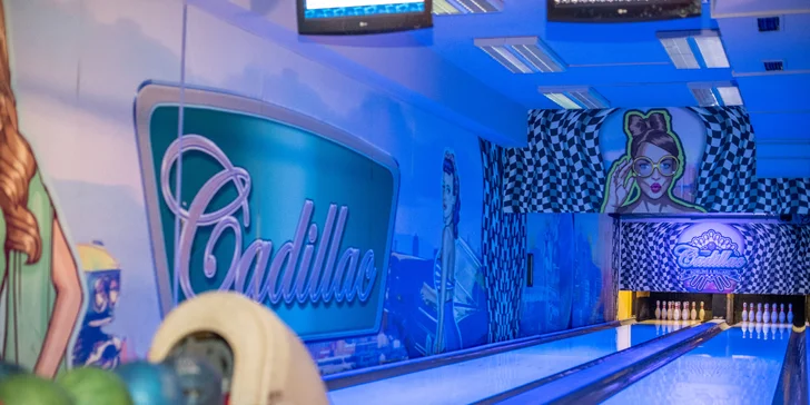 1-3 hodiny bowlingu až pro 6 hráčů nebo bowling a drinky pro 4