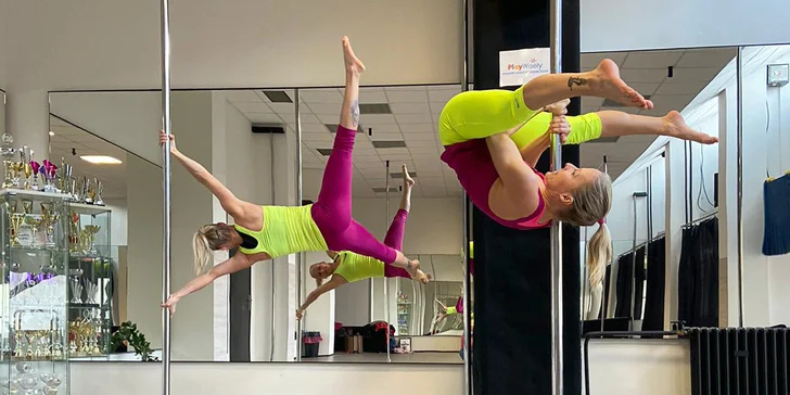 Bavte se a zároveň zpevňujte postavu: 1 nebo 6 lekcí pole dance