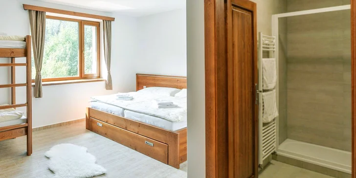 Dovolená ve vyhlášeném resortu Monínec až pro 5 osob: penzion u sjezdovky a polopenze