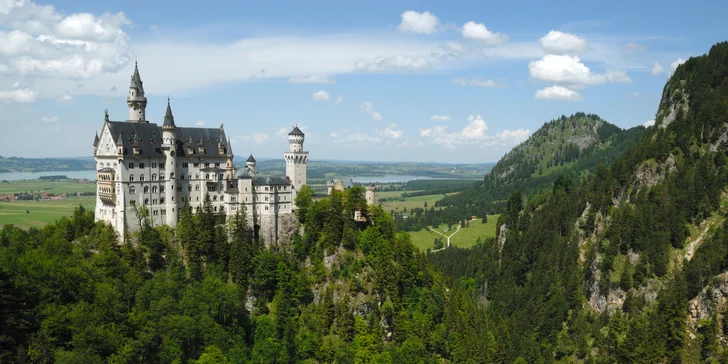 Prima zájezd: Bodamské jezero a pohádkový Neuschwanstein, 1 noc se snídaní