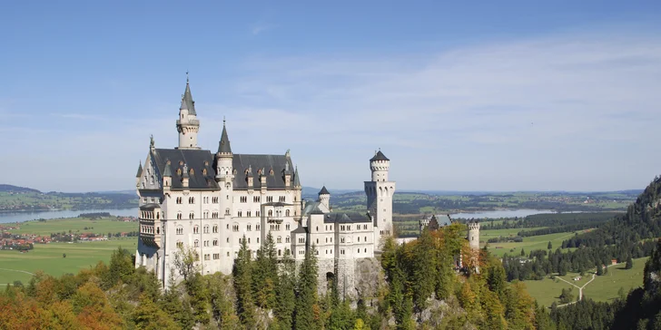 Prima zájezd: Bodamské jezero a pohádkový Neuschwanstein, 1 noc se snídaní