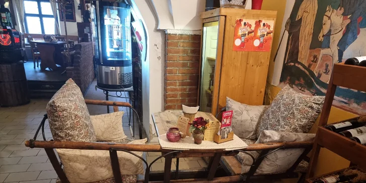 Tříchodové menu s vepřovou panenkou či biftekem z býčka pro 1 i 2 osoby