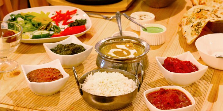 Indické speciality od bengálského šéfkuchaře: polévka i hlavní chod pro dva