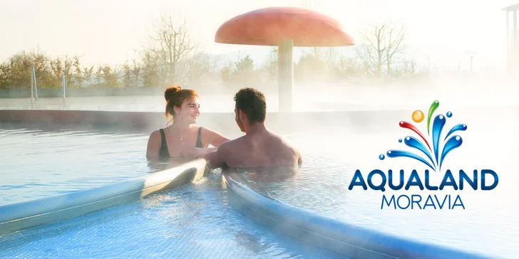 Aqualand Moravia: celodenní aqua zóna a sirná koupel ve všední dny, Denní lázně kdykoliv