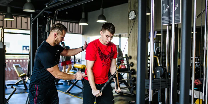Měsíční vstupné do fitness centra i 20min. EMS trénink pod dohledem trenéra