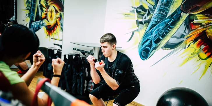 Měsíční vstupné do fitness centra i 20min. EMS trénink pod dohledem trenéra