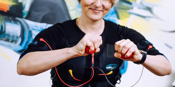 Měsíční vstupné do fitness centra i 20min. EMS trénink pod dohledem trenéra