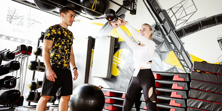 Měsíční vstupné do fitness centra i 20min. EMS trénink pod dohledem trenéra